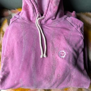 Big Bud Press Tie Dye Hoodie Pink